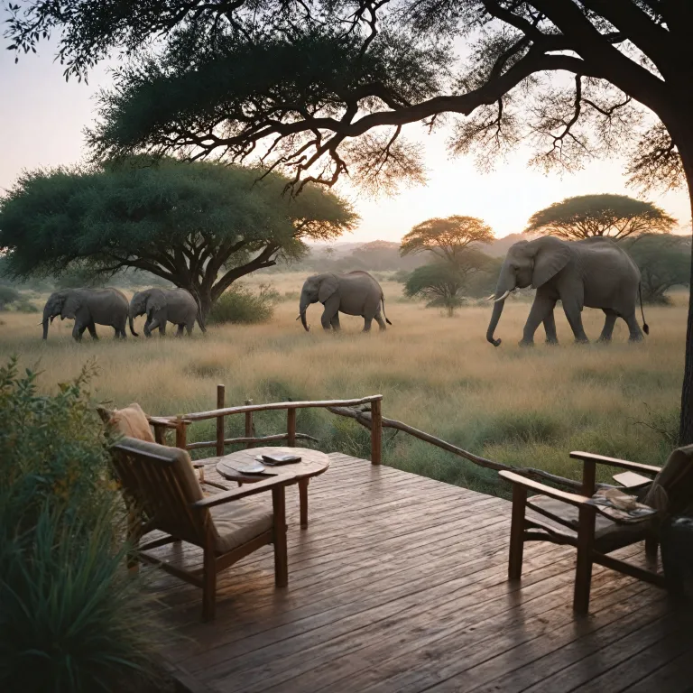 An immersive journey through luxury safari lodges in South Africa
