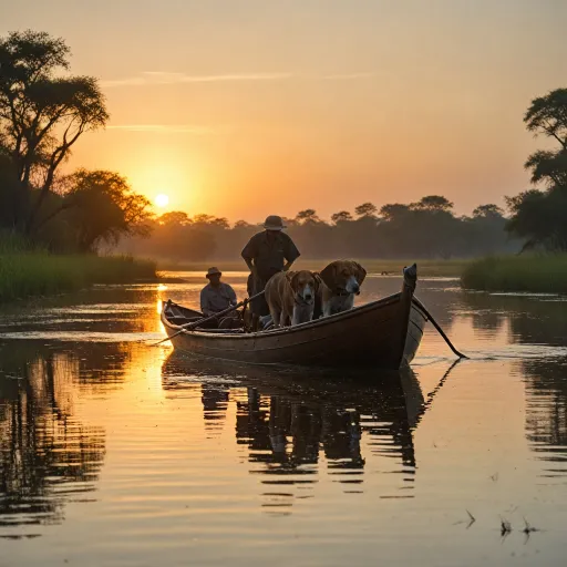Beagle expeditions along the Okavango delta: from historic vessel to modern walking safari elegance