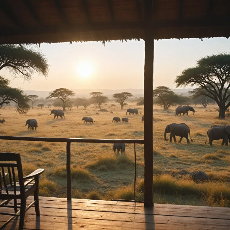Watching the wild heart of Kenya through the ol Donyo Lodge webcam