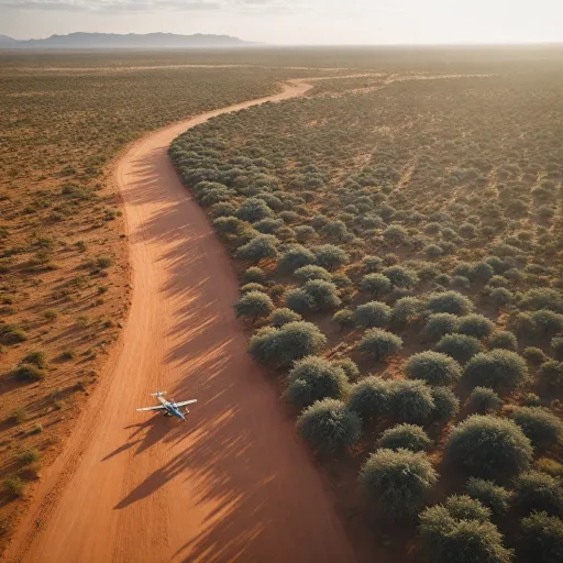 Planning your route from Kalama airstrip to Archer’s Post for an exceptional Samburu safari