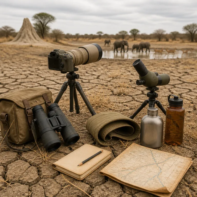 Peak dry season in Southern Africa: where the water dries up and the wildlife concentrates