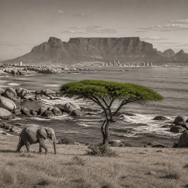 An elegant south africa travel itinerary for safari, coast and city life