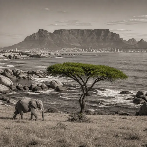 An elegant south africa travel itinerary for safari, coast and city life